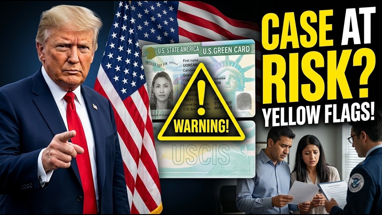 Marriage Green Card WARNING 10 USCIS Yellow Flags That Could Delay or Deny Your Case