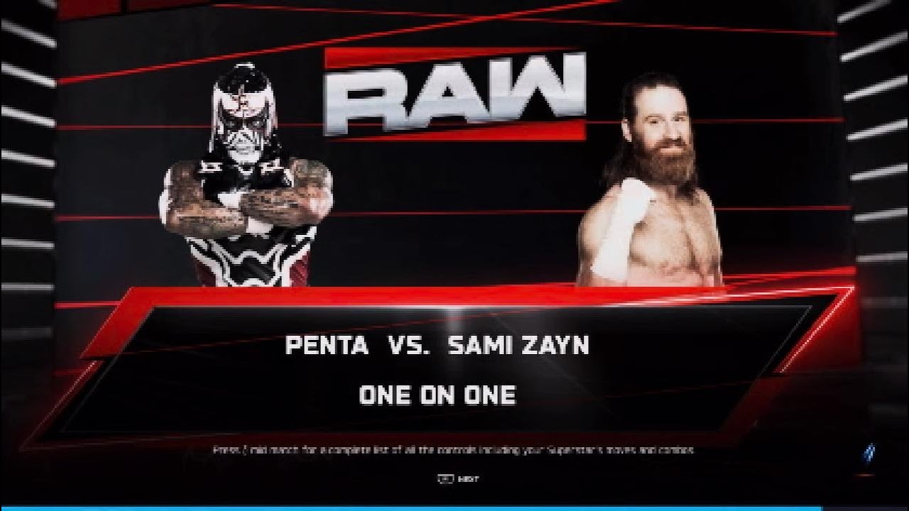 WWE Raw | Penta vs Sami Zayn WWE2K26