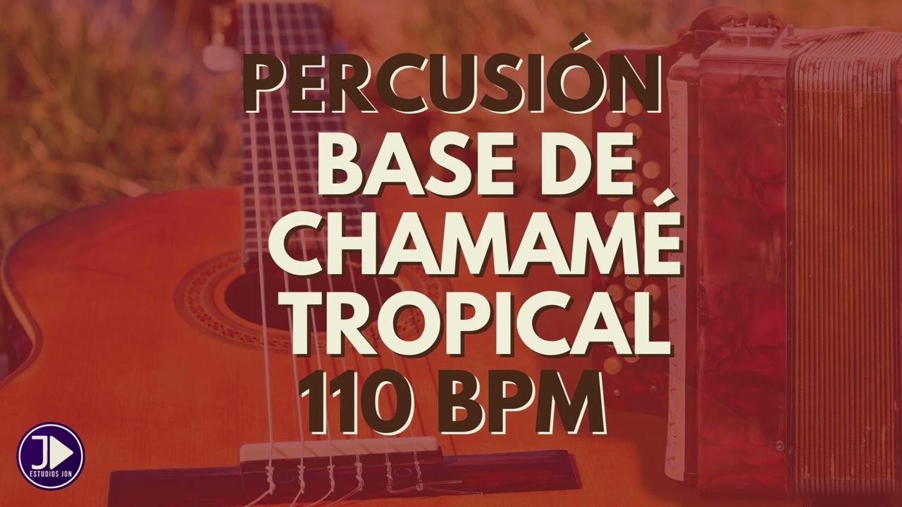 Base de CHAMAME TROPICAL 110 BPM | Ritmo Para Practicar