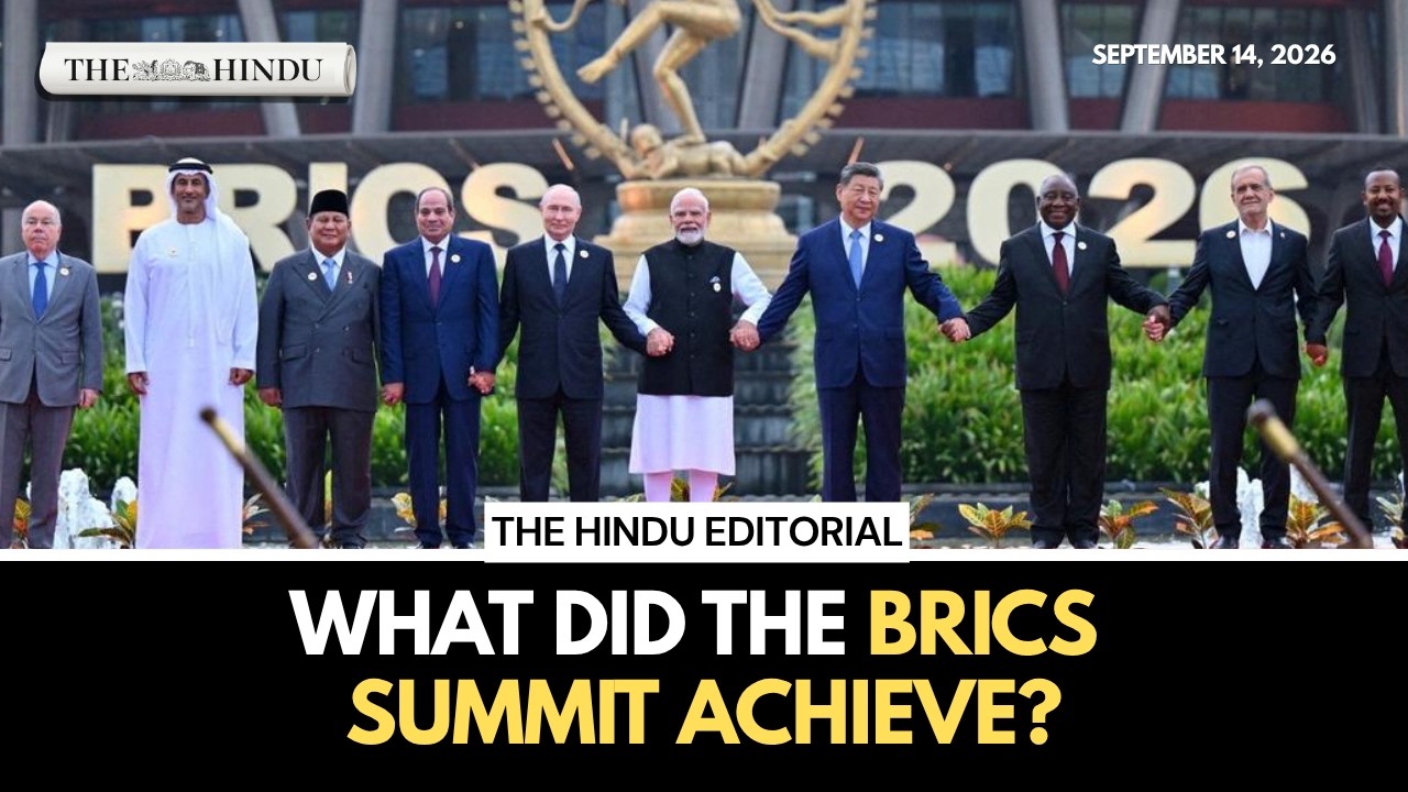 BRICS укрепляет балансирующую роль Индии | Редакционная статья The Hindu