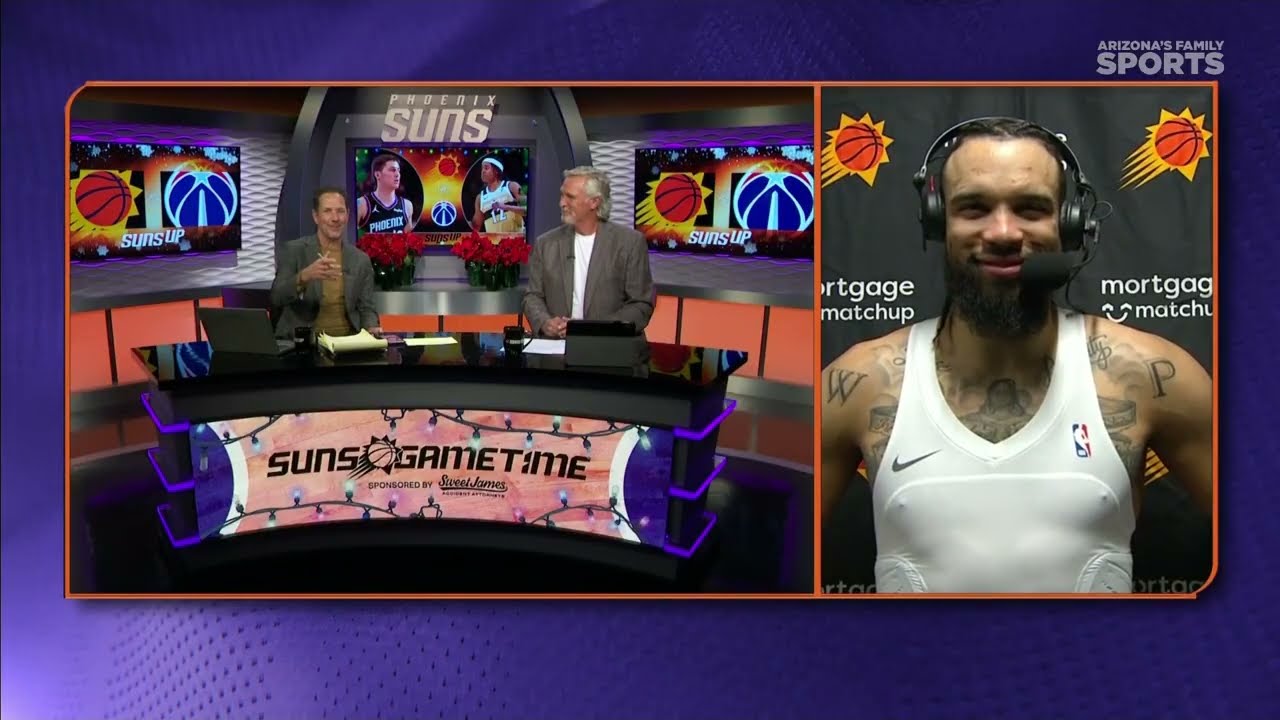 Dillon Brooks Joins Tom Leander and Tom Chambers on Phoenix Suns Postgame Show