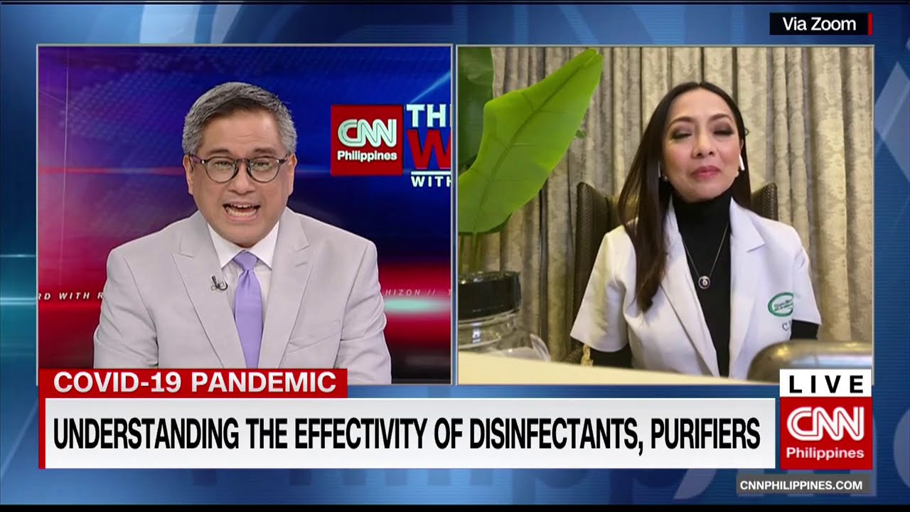 Understanding the effectivity of disinfectants, purifiers