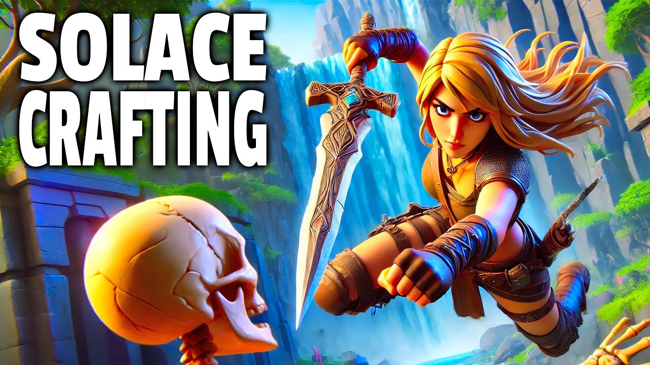 RPG с выживанием в открытом мире и БЕЗГРАНИЧНЫМИ приключениями! Solace Crafting