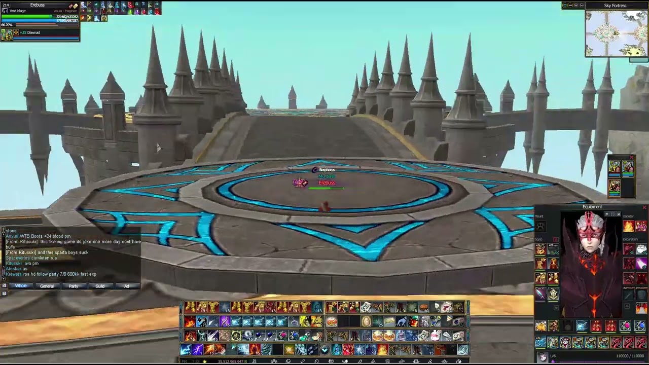 Rappelz SKY Destroy Clans PK  One Man Army #4
