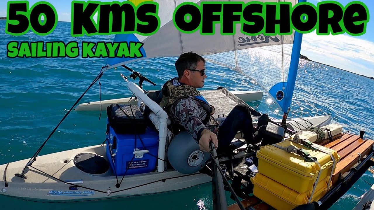SOLO SAIL IN A KAKAK 50KM OFFSHORE AND CAMPING ON AN ISLAND