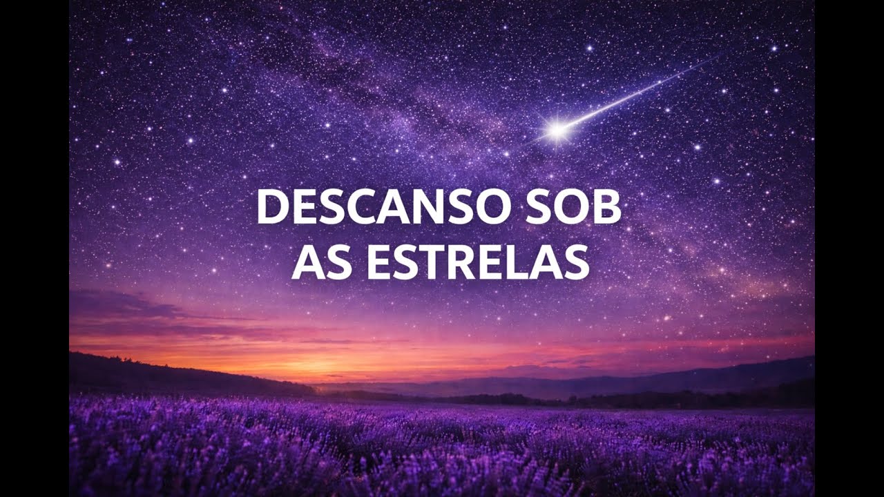 Lavanda Sob as Estrelas – Calma Profunda ao Anoitecer | Lavender Sound