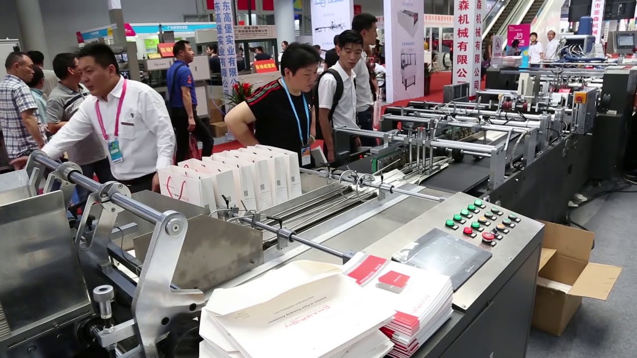 Paper Bag Making Machine Production Line | Paper Handle Making Machine