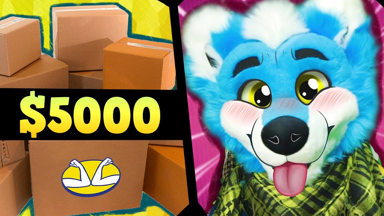 😳 COMPRÉ COSAS FURRY MUY EXTRAÑAS! /Wolfhug