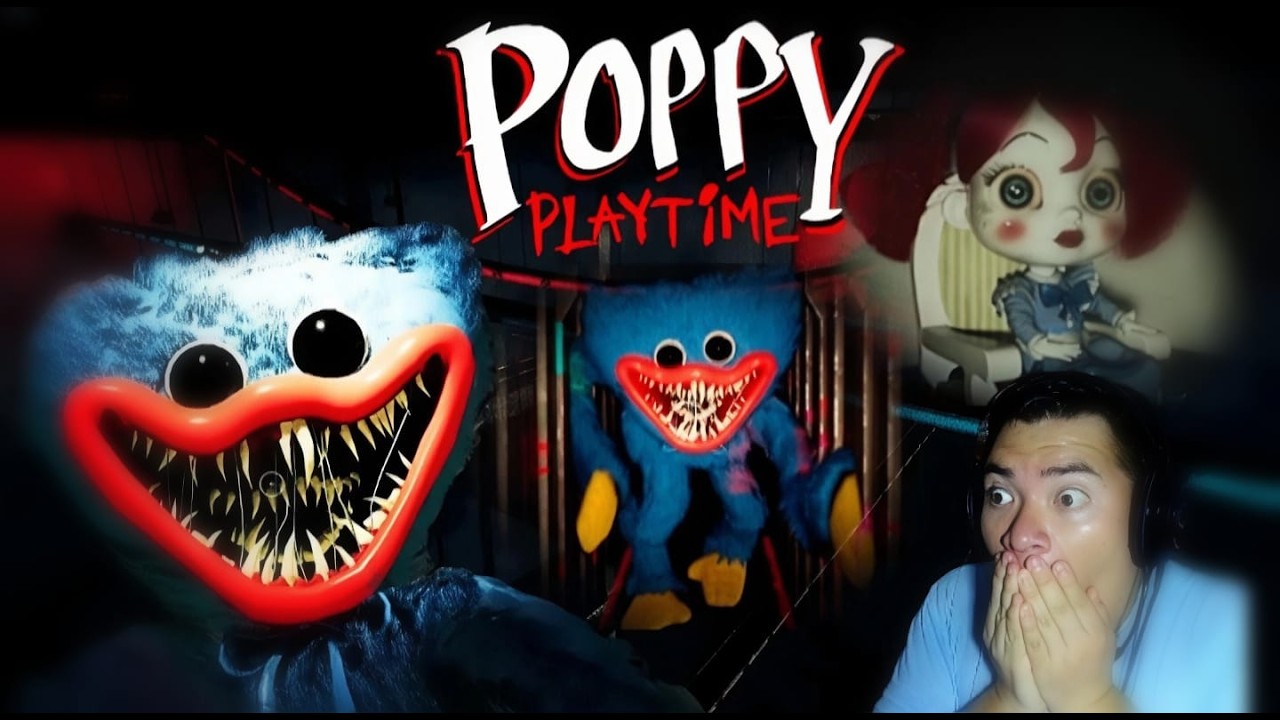 jugamos poppy playtime 1 por primera vez: Esto es una locura