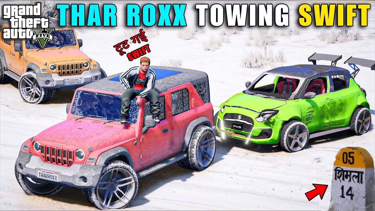 दोबारा फिर वही नुक़सान !! 😞 SWIFT BIGGEST ACCIDENT IN SHIMLA | GTA V GAMEPLAY | GTA 5