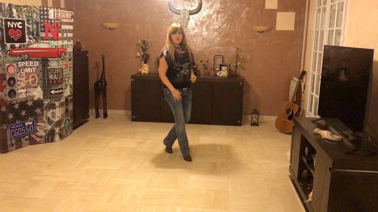 REUNITED - Country Line Dance (Tuto)&(Démo)