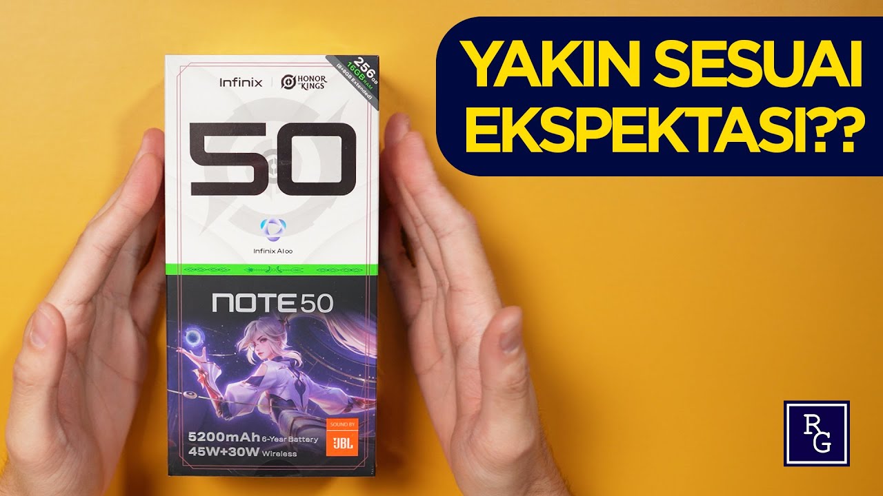 Benarkah Semenarik Itu ? - Unboxing Infinix Note 50 Resmi Indonesia ft Infinix Note 40