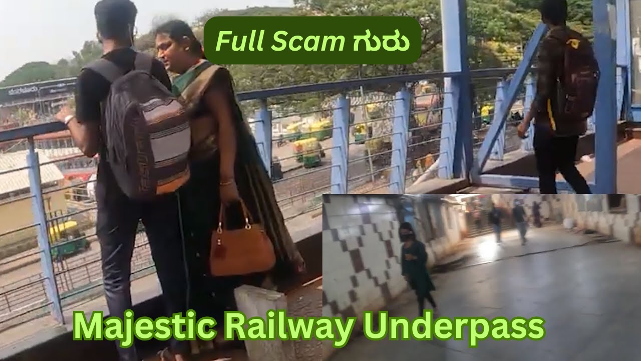 Bangalore Majestic Railway Underpass