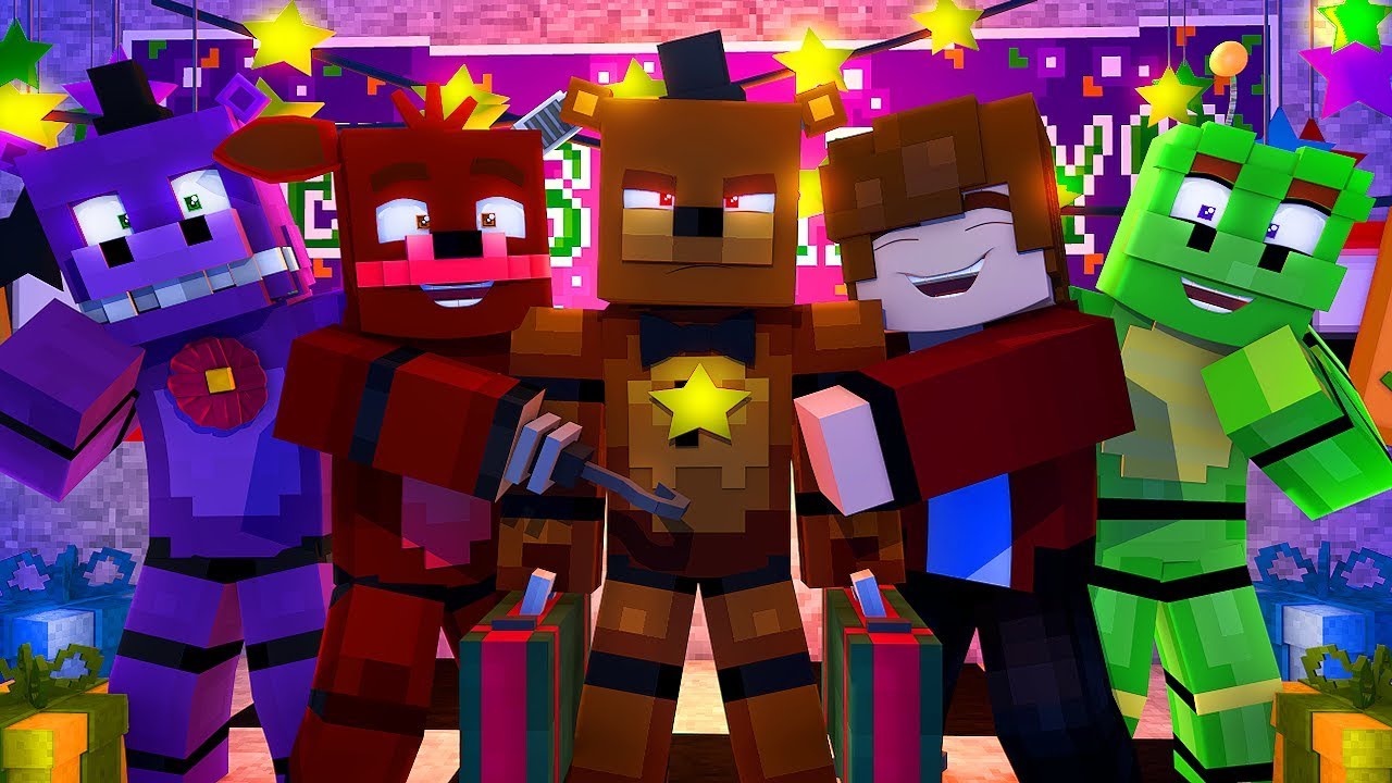 Minecraft FNAF 6 Pizzeria Simulator - ROCKSTAR FREDDY IS BACK?! (Minecraft Roleplay)