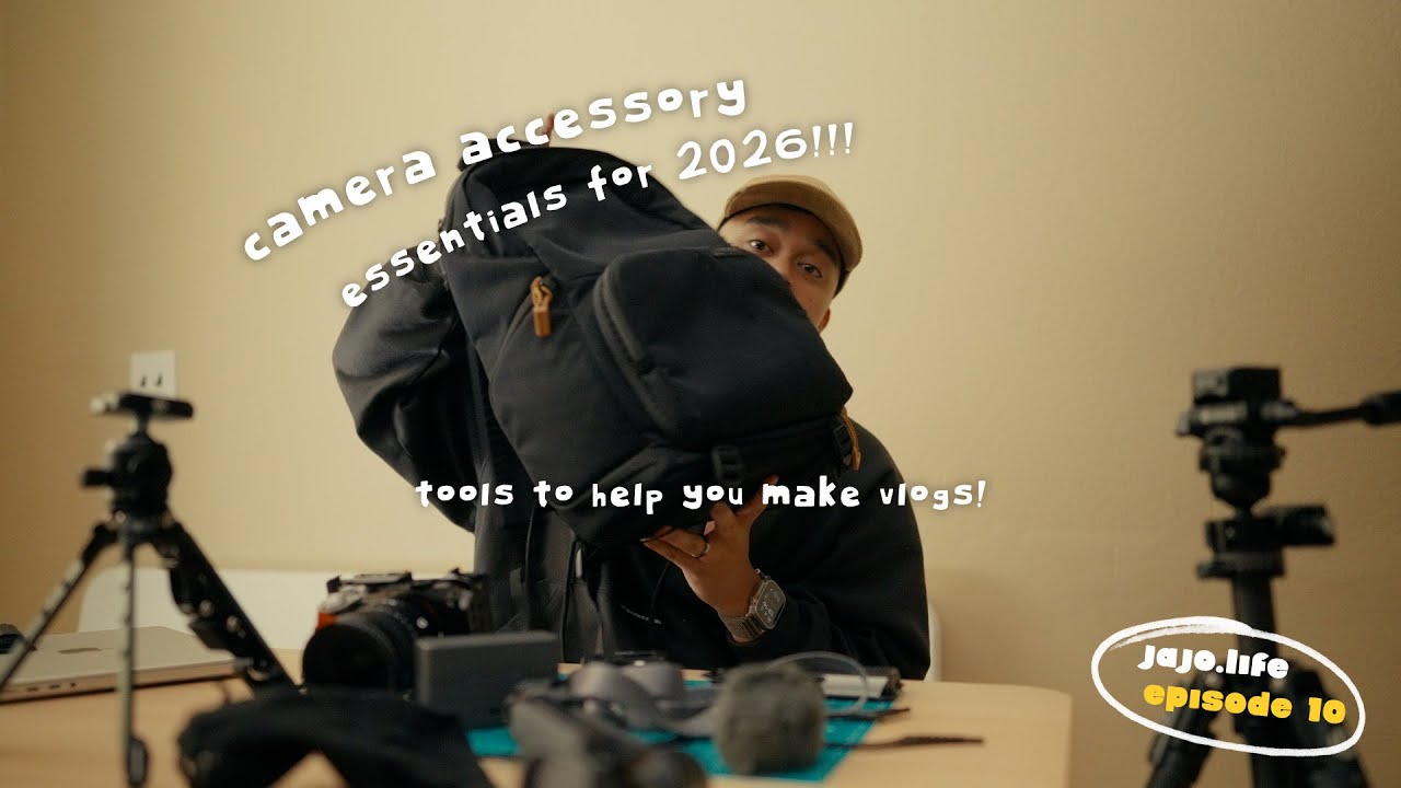 camera accessory essentials for 2026! + slice of life