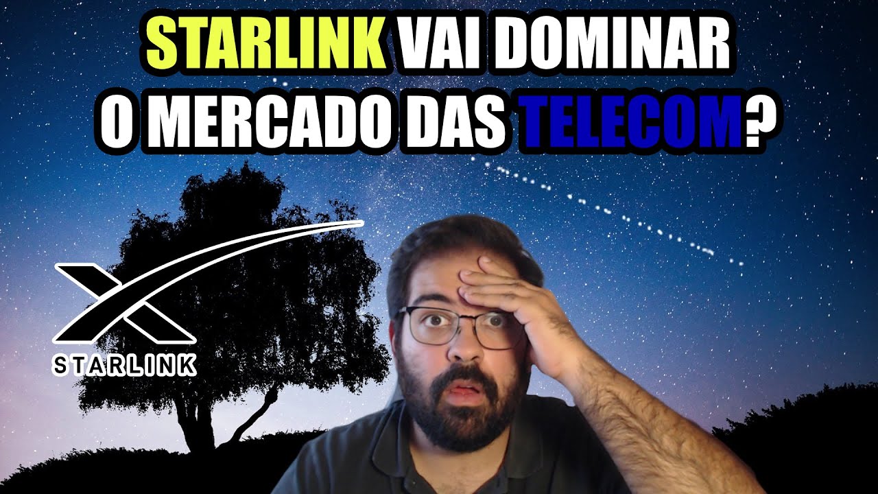 STARLINK vai DOMINAR o mercado das TELECOMUNICAÇÕES? | VICIADO COMENTA