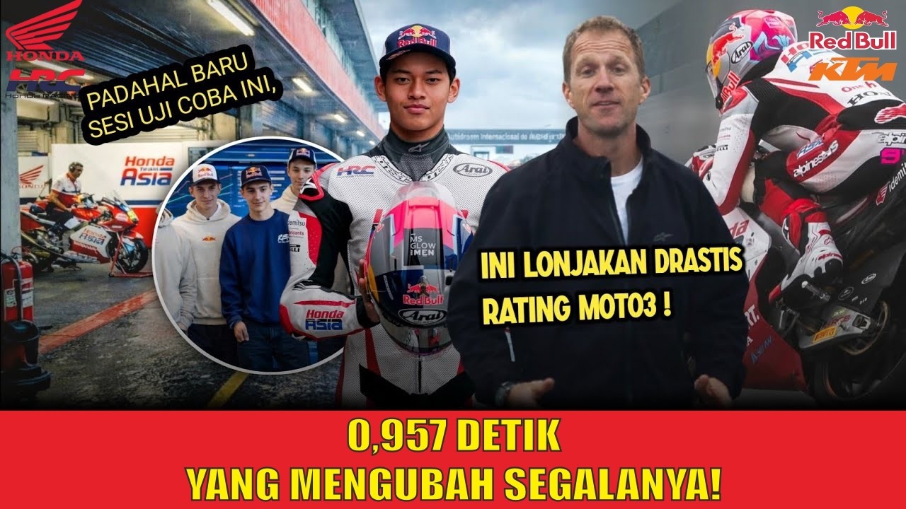 0,957 DETIK! Analisis Brutal Kemenangan Veda Ega Pratama & Rahasia Dibalik Desain Helm Barunya