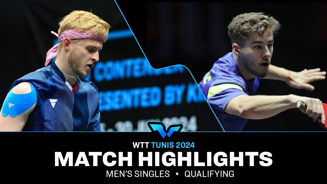 Florian Bourrassaud vs Romain Ruiz | MS QUAL | WTT Contender Tunis 2024