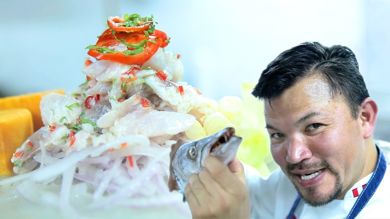 PREPARANDO CEVICHE con PESCADO DESCONOCIDO 🇵🇪