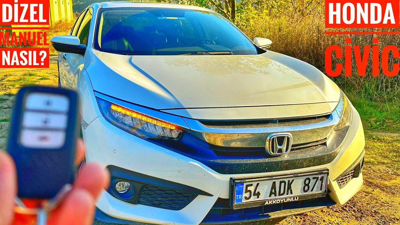 BABAMA GÖSTERDİM | HONDA CİVİC SEDAN DİZEL MANUEL | 1.6 120HP 300NM EXECUTİVE | ARABA BAKMA VİDEOSU