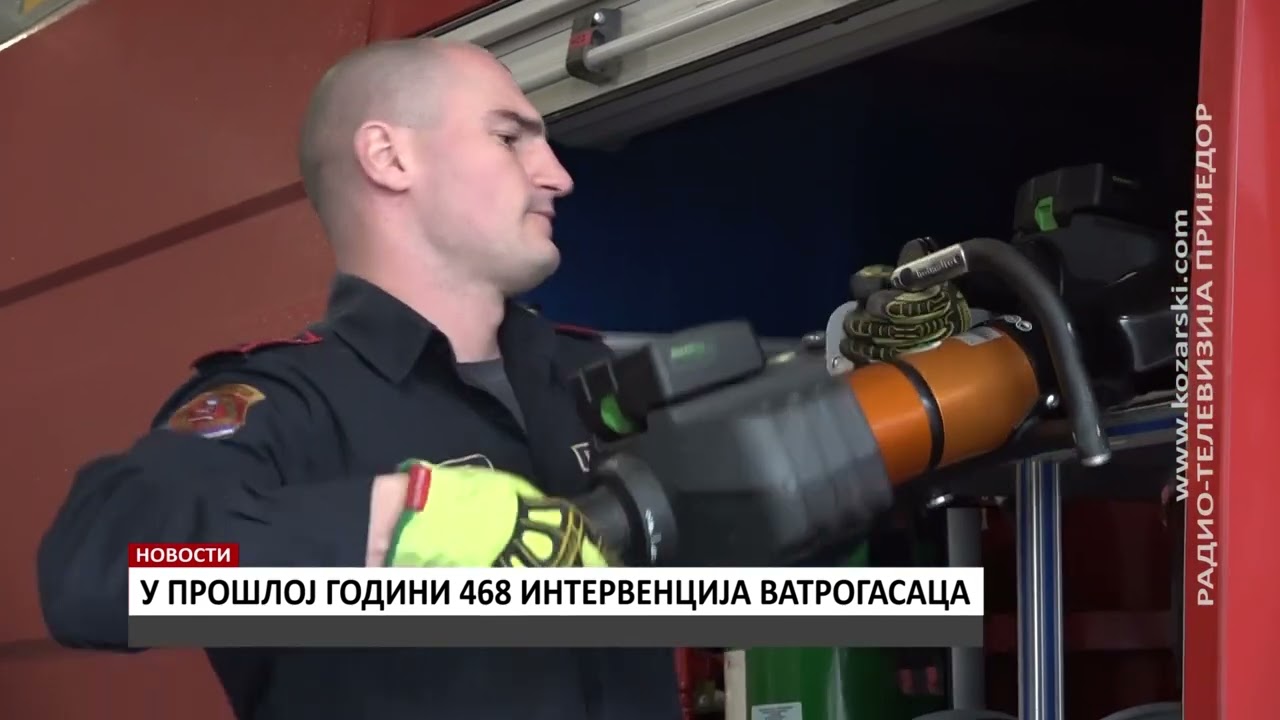 U PROŠLOJ GODINI 468 INTERVENCIJA VATROGASACA