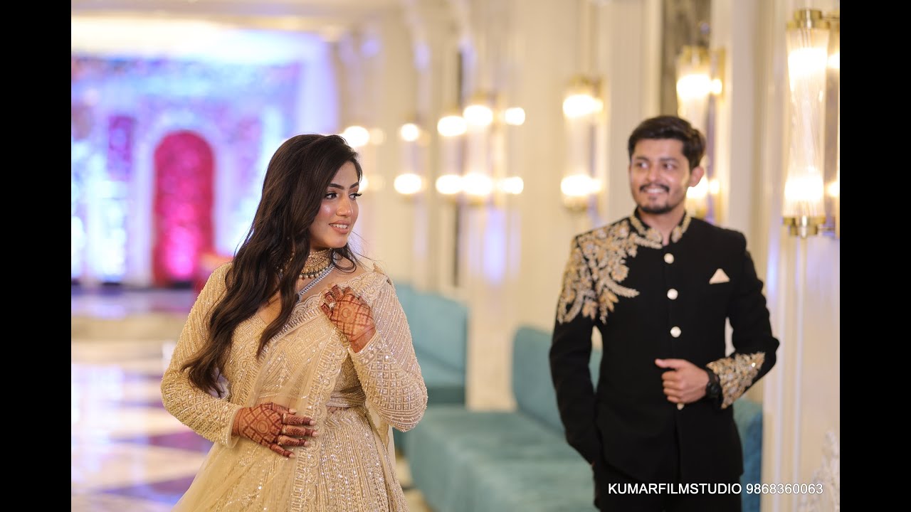 ✨ Radhika & Sahil’s Enchanting Engagement | A Fairytale Beginning 💍