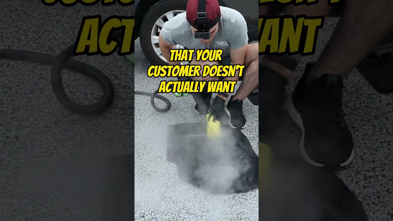 Replace your extractor with a spray bottle #detailing #autodetailing #detailers #cardetailing