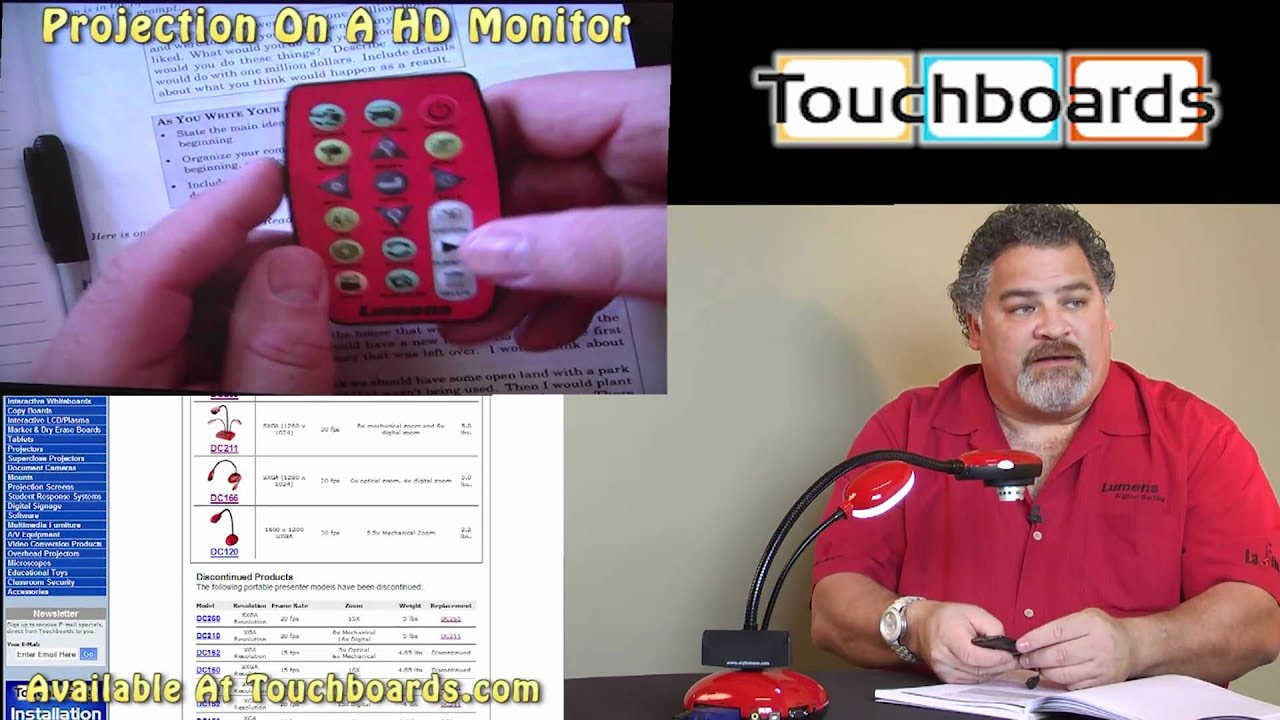 Lumens DC166 Video Ladibug Document Camera Overview