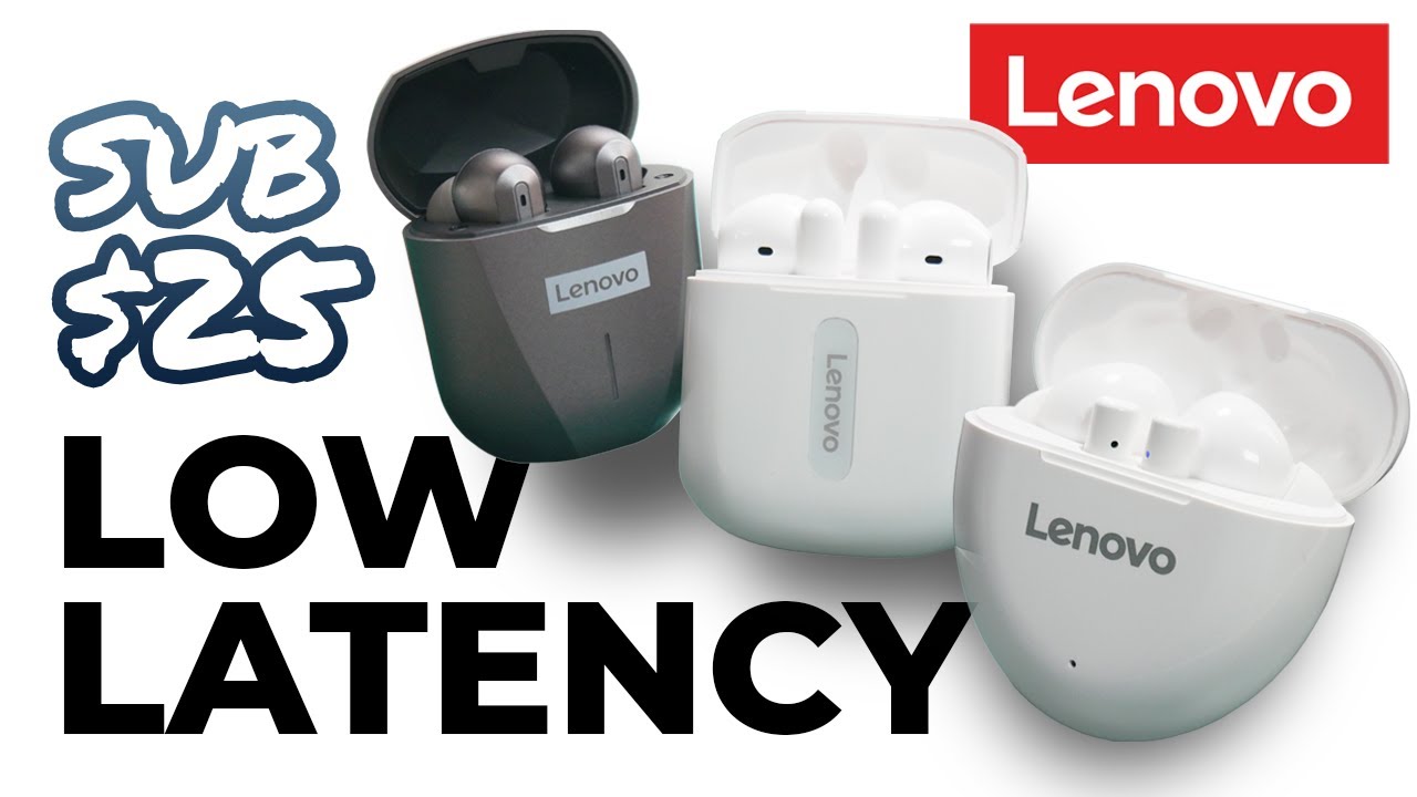 Under $25 LOW LATENCY Lenovo Earbuds comparison - Detailed review, gaming mode testing!
