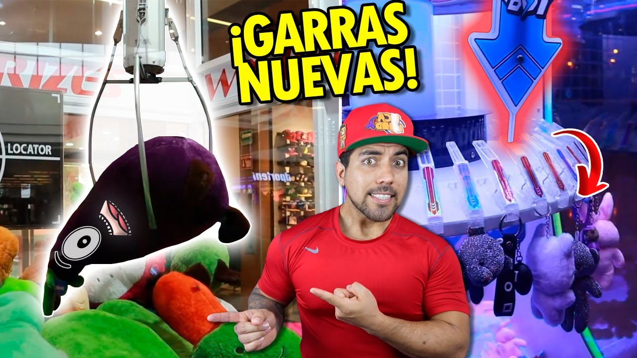 ¡LAS NUEVAS MÁQUINAS DE GARRA!