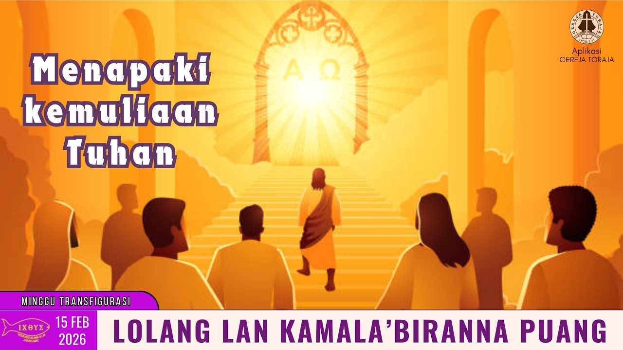 IBADAH MINGGU TRANSFIGURASI DAN PERJAMUAN KUDUS - 15 FEBRUARI 2026 | GETOR JGP