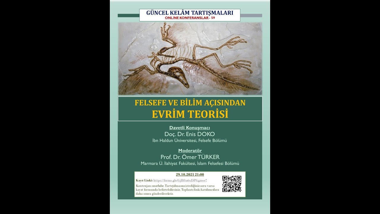 59/1 FELSEFE VE BİLİM A&Ccedil;ISINDAN EVRİM TEORİSİ - Enis Doko - &Ouml;mer T&uuml;rker - G&Uuml;NCEL KELAM TARTIŞMALARI