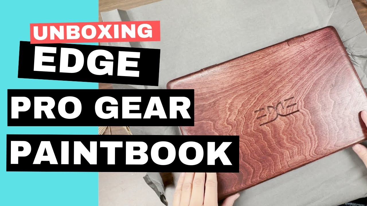 Unboxing Edge Pro Gear Large PaintBook Cherry Finish