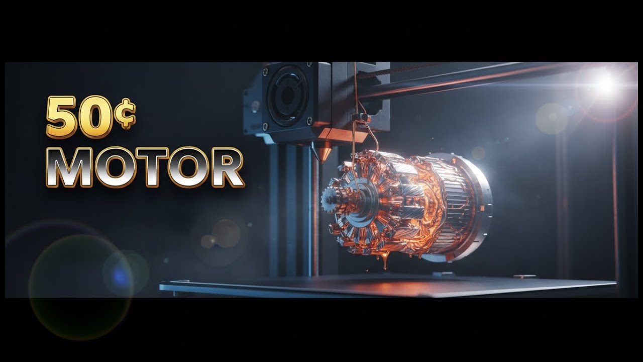 The 50-Cent Motor That Prints Itself