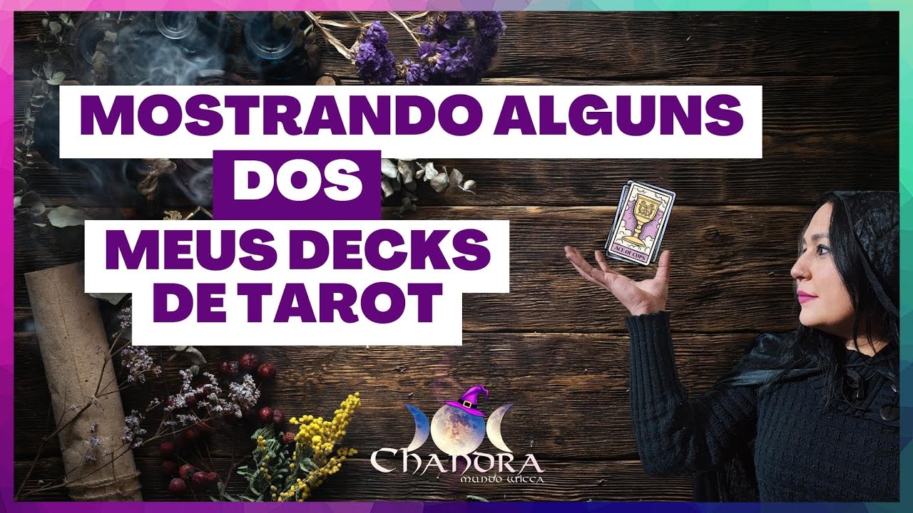 🌻MEUS DECKS ORÁCULOS E TAROT PARA CONSULTA.