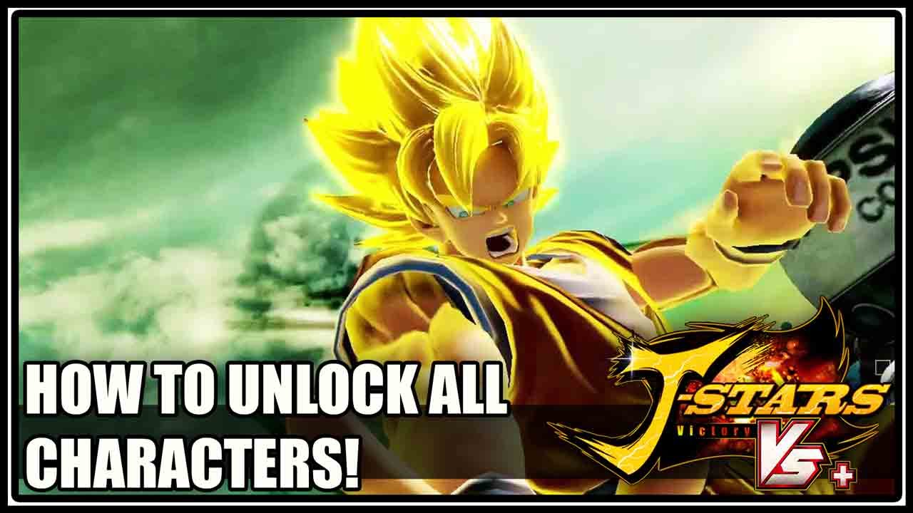 J-Stars Victory Vs. + | How To Unlock All Characters