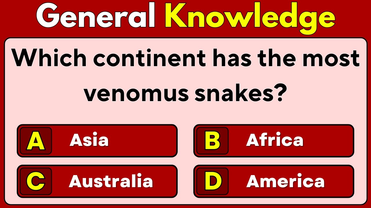 Mixed Trivia Quiz | Ultimate General Knowledge Challenge | GK, Science, History & Fun Facts