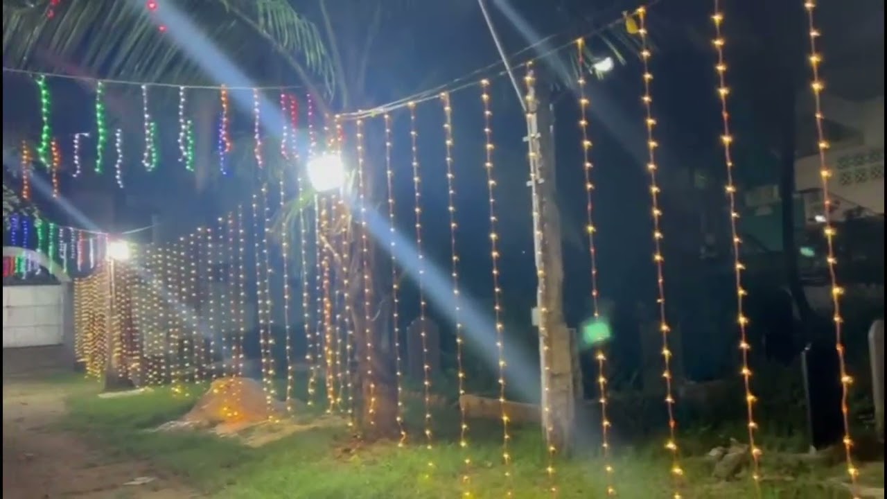 Perambur ali bagh lights.plz contact Zama Hussain for different types of lightings no: 8122228514 ❤️