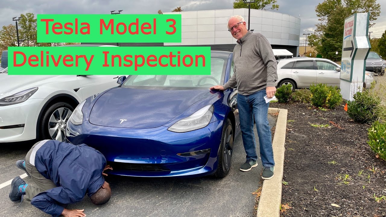 Tesla Model 3 Delivery