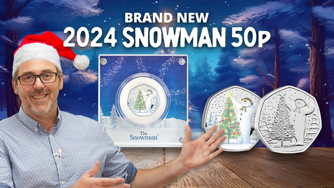 Brand new UK Snowman&trade; 50p released!