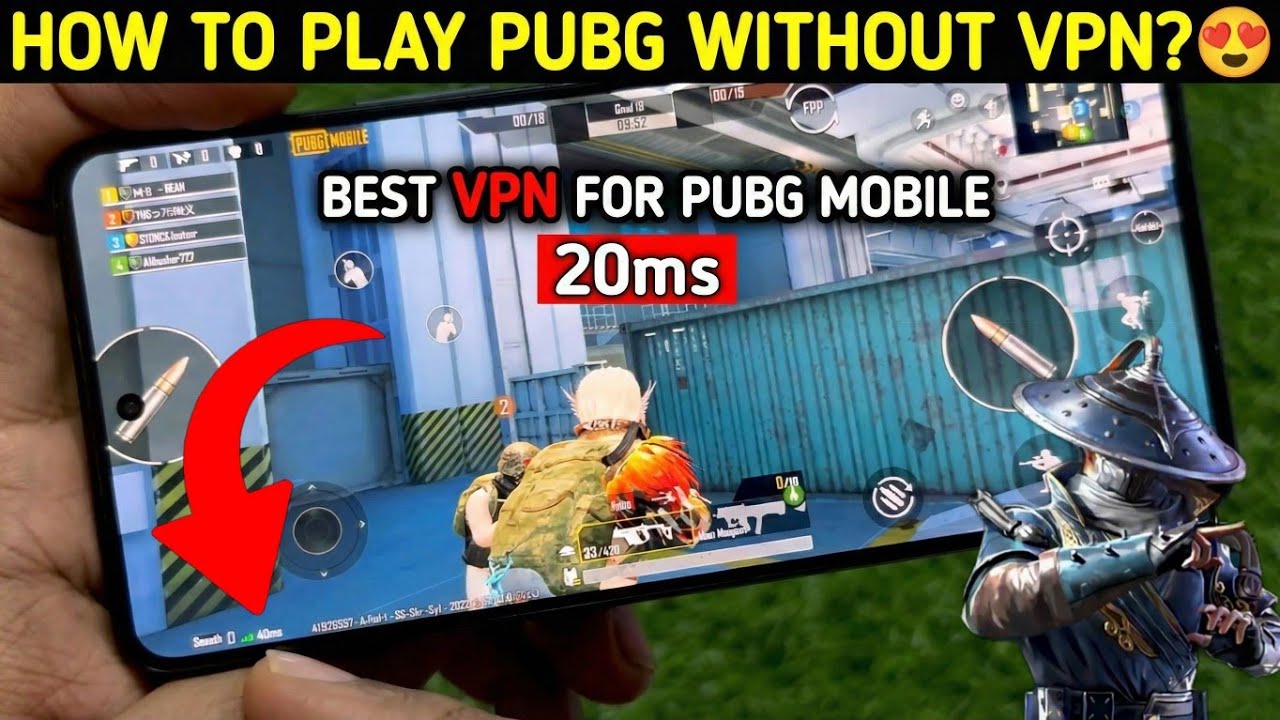 HOW TO PLAY PUBG WITHOUT VPN?😍 BEST VPN FOR PUBG MOBILE 20ms
