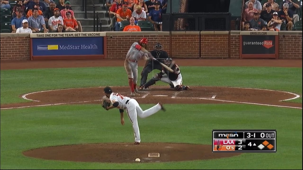 Brandon Marsh hits the first home run of his career!