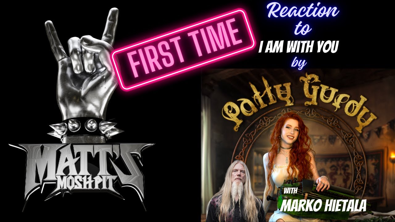 I Am With You by Patty Gurdy and Marko Hietala FIRST TIME Reaction!!!!