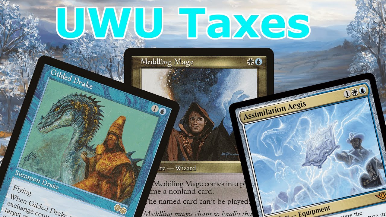 WHAT IF WE PLAY MEDDLING MAGE...UWU.  UW D&T (Legacy MTG)