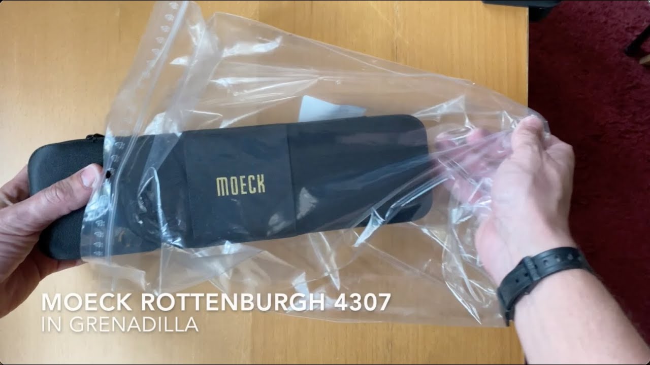 UNBOXING: Moeck Rottenburgh Alto recorder in grenadilla 4307