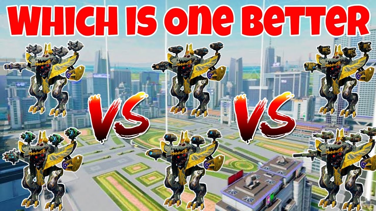 WR🔥Which is Best Ammit Weapon Comparison ||WAR ROBOTS||