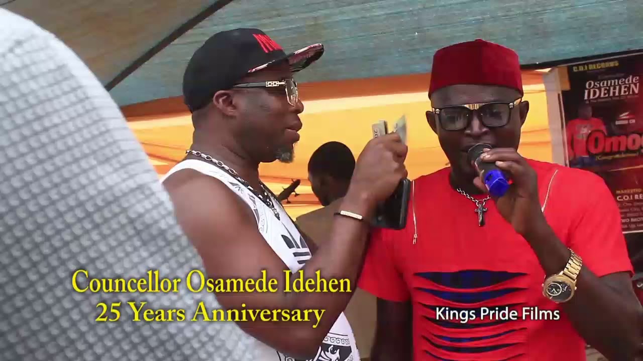 25 Years In Stage Councelor Osamede Idehen