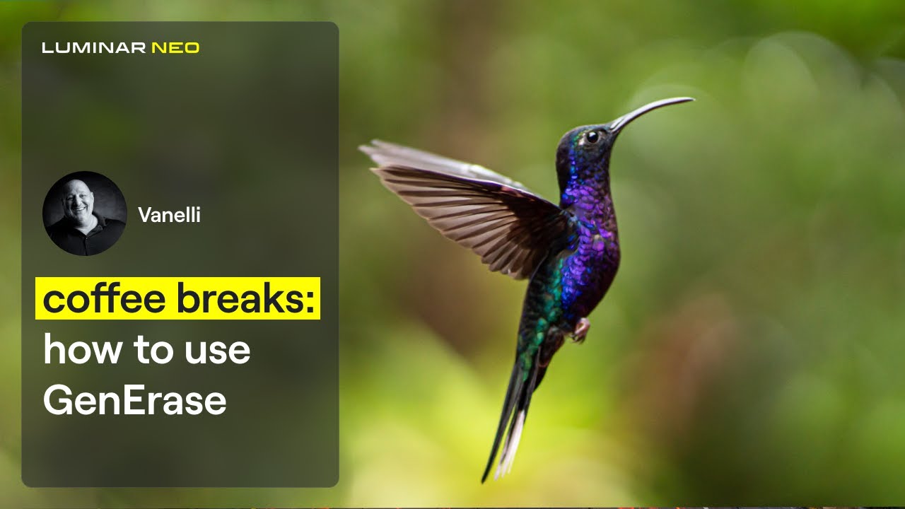 How to Use GenErase | Coffee Breaks | Luminar Neo