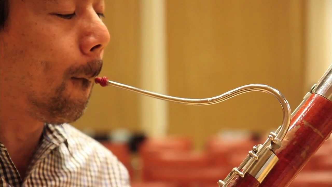Warming up the bassoon with Danny Matsukawa of the Philadelphia Orchestra