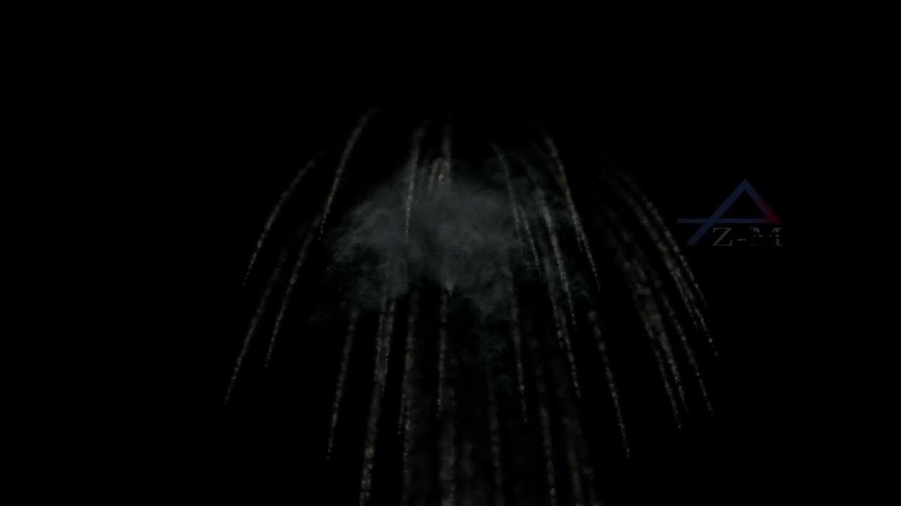 Realistic Explosion Animation with Fire Sparks and Smoke Isolated on Black. Free VFX Element